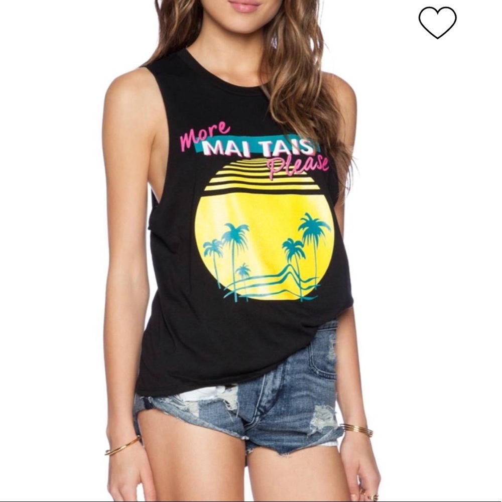Lovers + Friends Mai Tais graphic tee